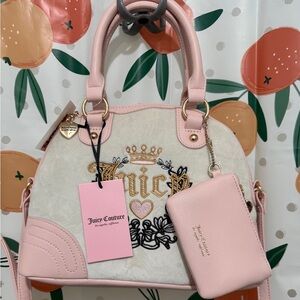 Juicy couture heritage satchel